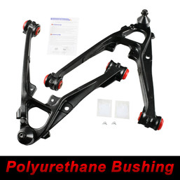 Front Lower Control Arms Poly Bushing for 2007-2014 Chevy GMC Silverado Escalade