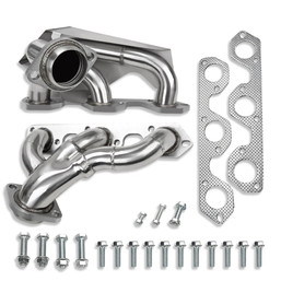 For 2007-2011 Jeep Wrangler JK 3.8L V6 Stainless Shorty Manifold Header & Gaske