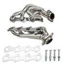 Shorty Manifold Headers For 97-03 Ford F150 XL XLT FX4 King Ranch 5.4L 330 V8
