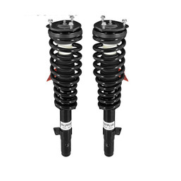 Pair Front Complete Struts Shock w/ Coil Spring For 2006-2009 Ford Fusion