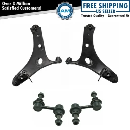 Front Lower Control Arms & Ball Joints with Sway Links for Subaru Forester New