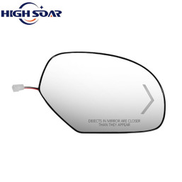 Mirror Glass Power Heated Passenger Side For Cadillac Chevy GMC 2007-2014 1PC