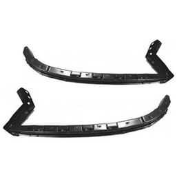 Front Driver & Passenger Upper Bumper Cover Support Side Beams Made Of Steel