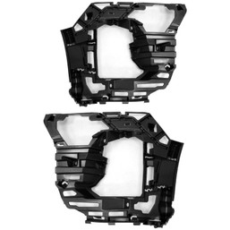 Front Driver & Passenger Outer Bumper Cover Supports 18-21 Volkswagen GTI