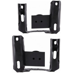 Front Bumper Mounting Plates for 1999-2000 Ford Ranger; CAPA Certified