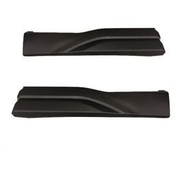 Rear Driver & Passenger Lower Exterior Rear Door Moldings 19-24 Subaru Forester