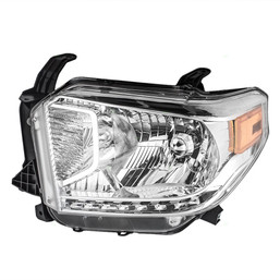 Headlight Fits 14-15 Toyota Tundra Halogen Left Driver Side TO2502218