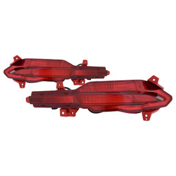 Reflector Set w/ Lamp Fits 21-23 Hyundai Santa Fe Rear HY2830103 HY2831103