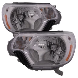 Headlights CAPA Certified Left And Right Pair Fits 2012-2015 Toyota Tacoma
