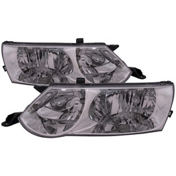 Fits 2002-2003 Toyota Solara Head Light Set TO2502145 Halogen Front TO2503145