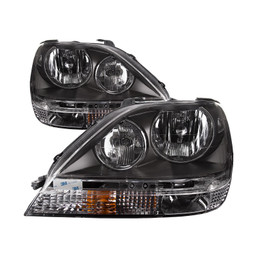 Left and Right Headlights Pair Fits Fleetwood Storm 37Ft 2011-2015 Motorhome RV