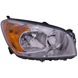 Fits 09-12 Toyota Rav-4 Chrome Halogen Headlight Headlamp Passenger Side LIMITED