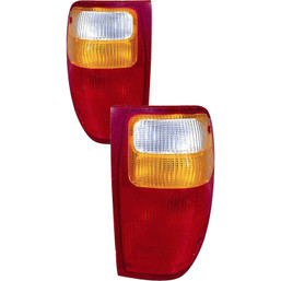 Halogen Tail Light Set Fits 01-08 Mazda B3000; CAPA Certified