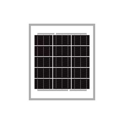 5W 6V MONOCRYSTALLINE SOLAR PANEL - SLD Tech Inc