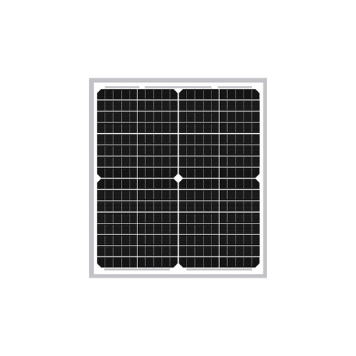 20W 12V-R MONOCRYSTALLINE SOLAR PANEL - SLD Tech Inc