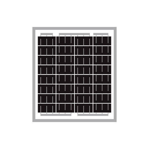 NEW CID2 10W 12V MONOCRYSTALLINE SOLAR PANEL - SLD Tech Inc