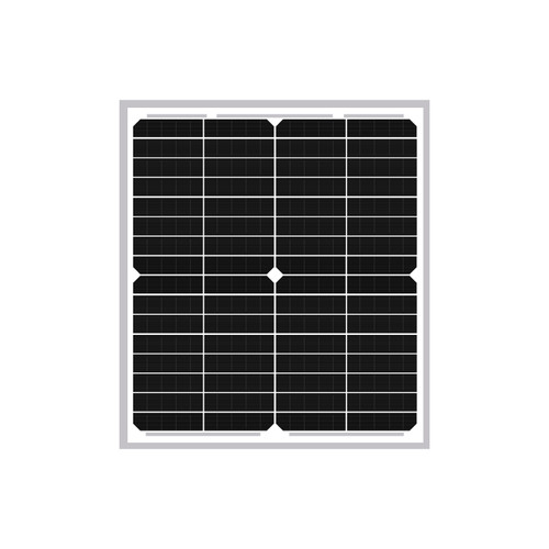 20W 24V MONOCRYSTALLINE SOLAR PANEL - SLD Tech Inc
