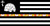 Thin Boog Line Flag Stickers