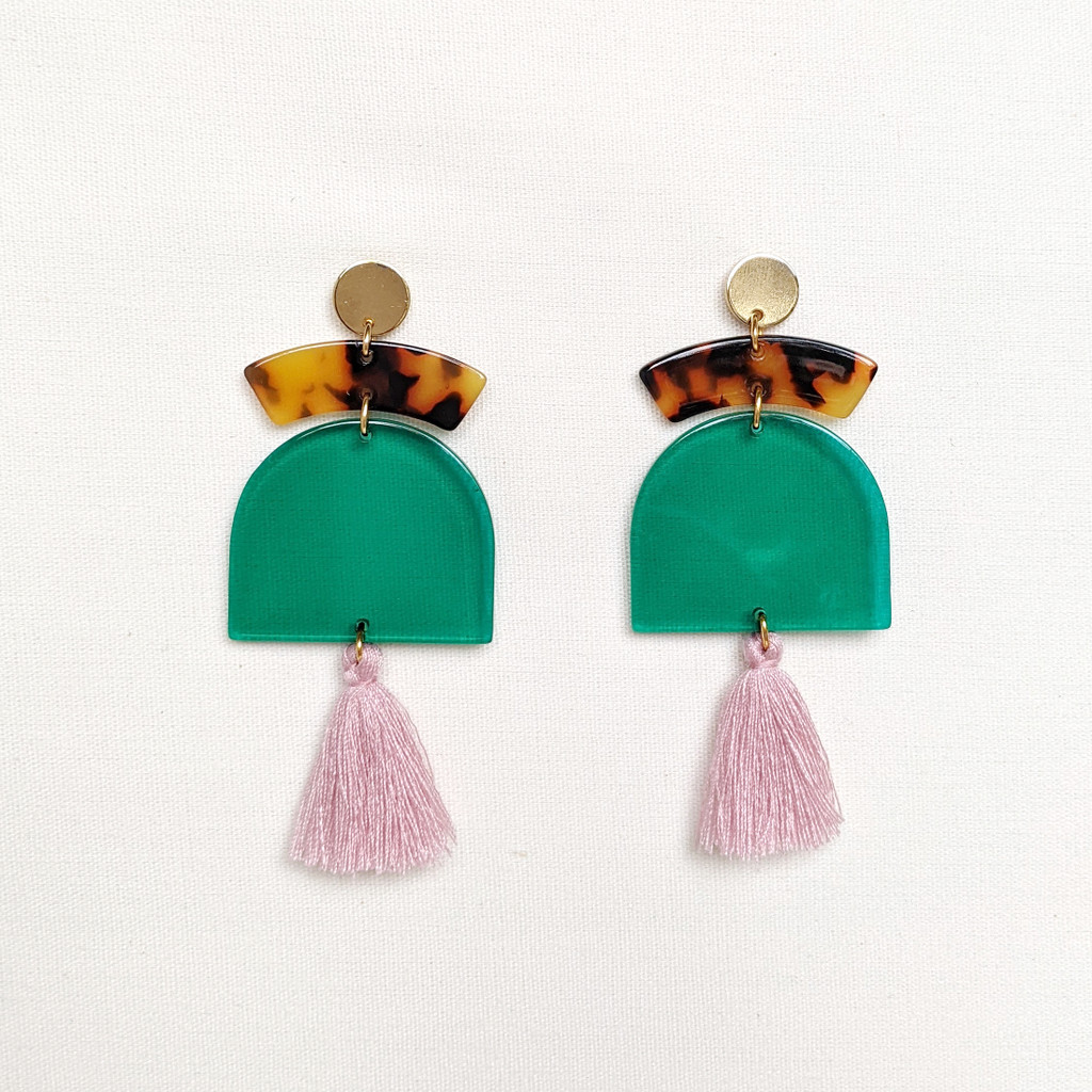 Into the Wild statement earrings