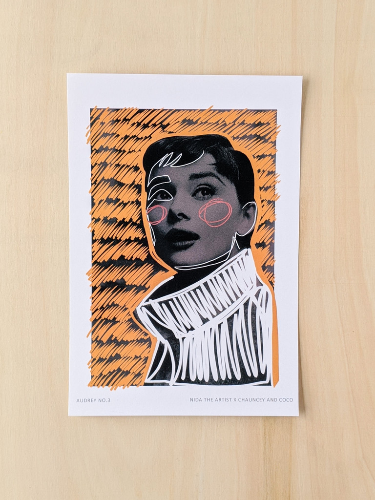 Audrey No. 3 Art Print