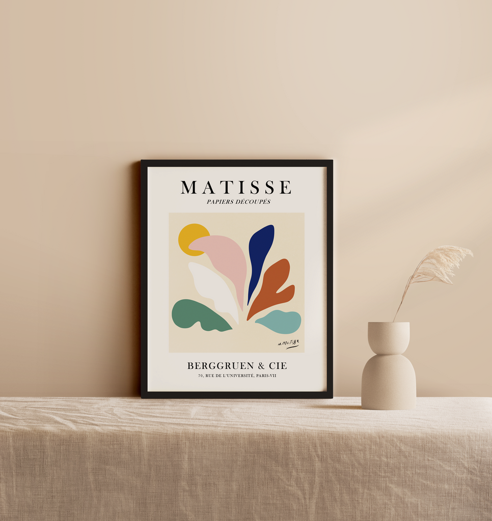 Papiers Decoupes Matisse art print / Multi Color