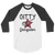 "Gitty Gangster" 3/4 sleeve raglan shirt