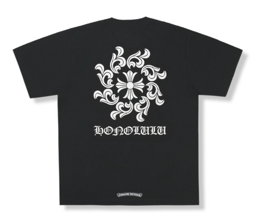 Chrome Hearts Honolulu Exclusive Spiral T-Shirt Black