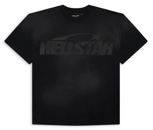 Hellstar Cracked Logo T-Shirt Black