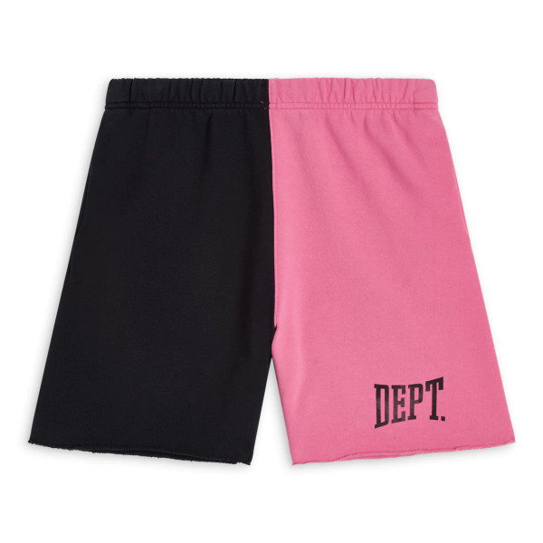 Gallery Dept. Gym Cut Off Shorts Flo Pink/Black