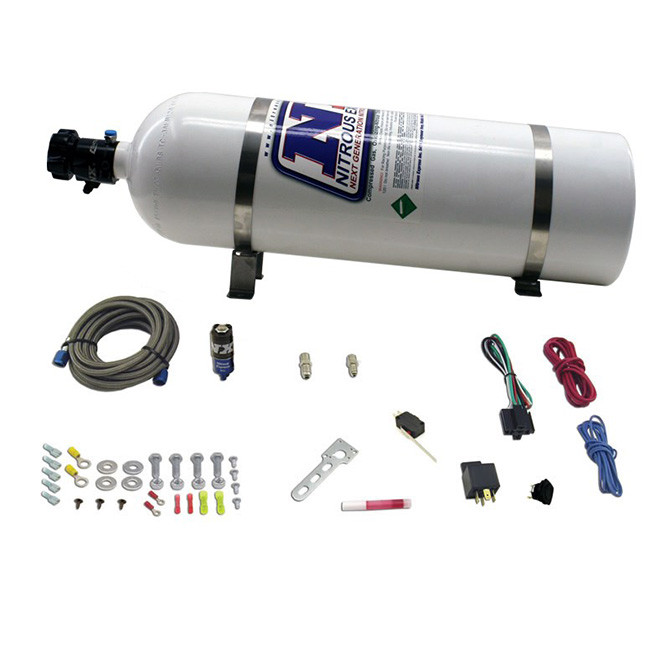 BRAINS NEXTSYN Diesel30 JASO:DL-1　20ℓ Diesel Dry Nitrous System Includes 15Lb Bottle, 50Hp - Nitrous