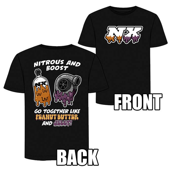 NX PB&J T-Shirt - Nitrous Express and Snow Performance