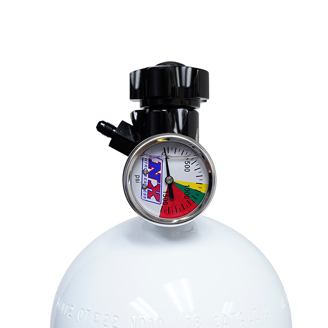 15Lb Bottle W/ Lightning 500 Valve (6.89 Dia. X 26.69 Tall) With