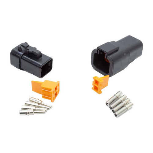 4 Pin Deutsch Connector Set (10AWG-14AWG)