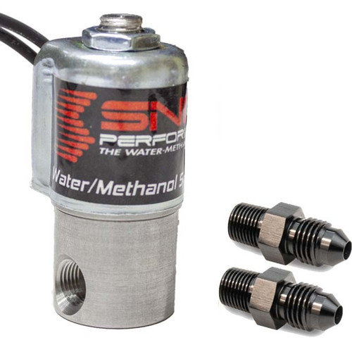 Snow Performance High Flow Water-Methanol  Solenoid Upgrade 4AN Fittings