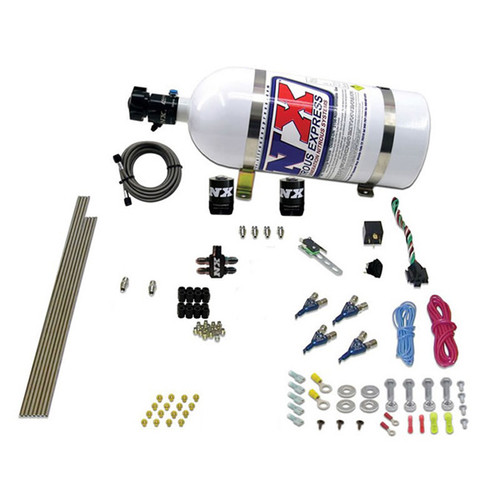 4 Cylinder Direct Port Nitrous System, EFI, Gasoline (100-150-250HP)