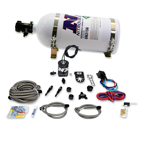Dry Dual Nozzle Centrifugal Supercharger Nitrous System