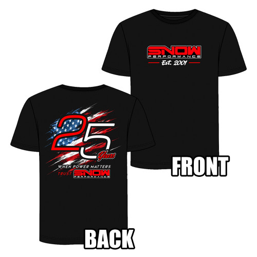 25th Anniversary Snow T-Shirt