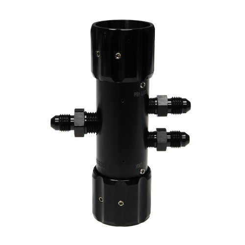 Billet Dual Adjustable CO2 Regulator, Dual Outlet, (0-475PSI)