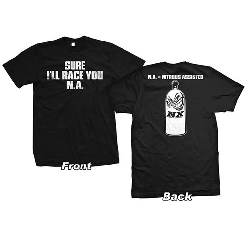 Nitrous Assisted (NA) T-shirt, Black