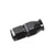 6AN Straight PTFE Hose End (Black)