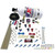 Shark Nozzle System(200-600 HP) Gas w/Shower Head Dist. Blocks & Super Shark Solenoid