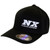 NX Black Flexfit Cap (L/Xl White Stitching)