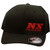 NX Black Flexfit Cap (L/Xl Red Stitching)