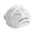 NX White Mesh Flat Bill Cap (Snapback - Embroidered)