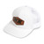 NX White Mesh Flat Bill Cap (Snapback - Leather Patch)
