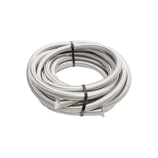 10AN Braided Stainless PTFE Hose - 15Ft