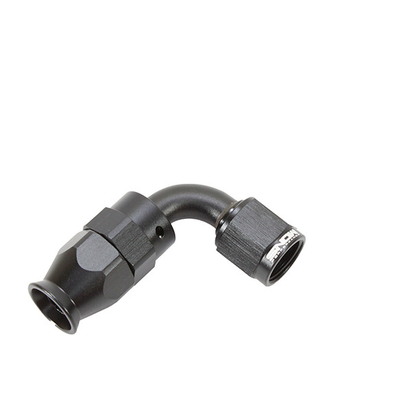 6AN 90 Degree PTFE Hose End (Black)