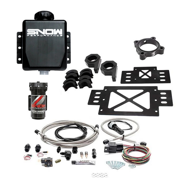 Stage 1 Boost cooler RZR Turbo Water Methanol Injection Kit. (Stainless steel braided line, 4AN Fittings)
