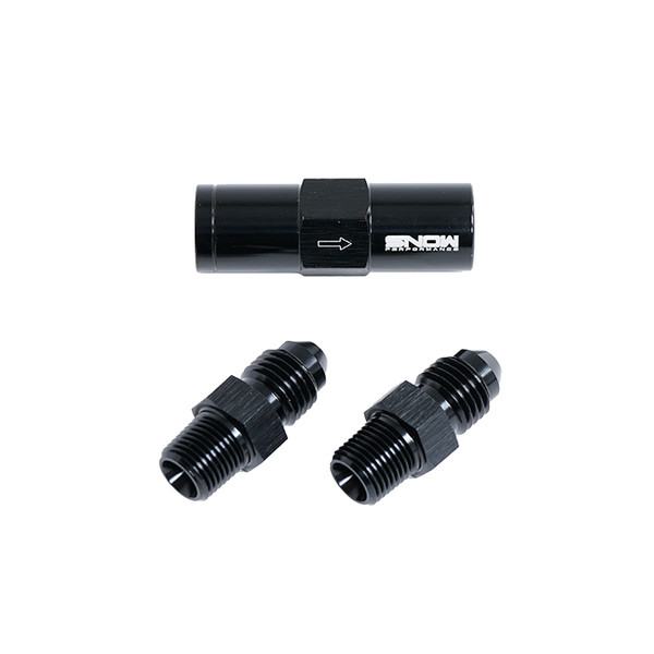 Snow Performance High Flow Water-Methanol Check Valve 4AN Fittings