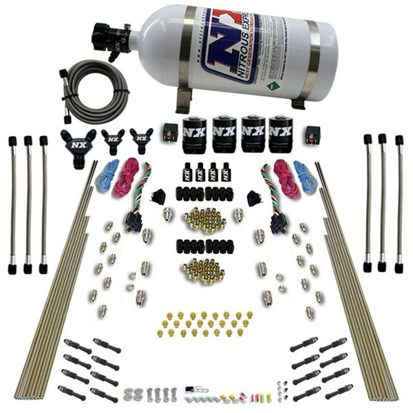 Dual Stage, 8-Cyl Dry Direct Port Nitrous System